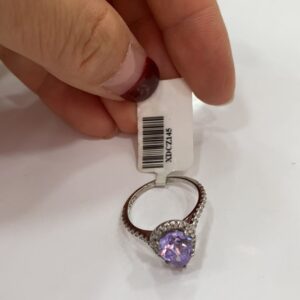 XDCZ145 Pink Moissanite Ring